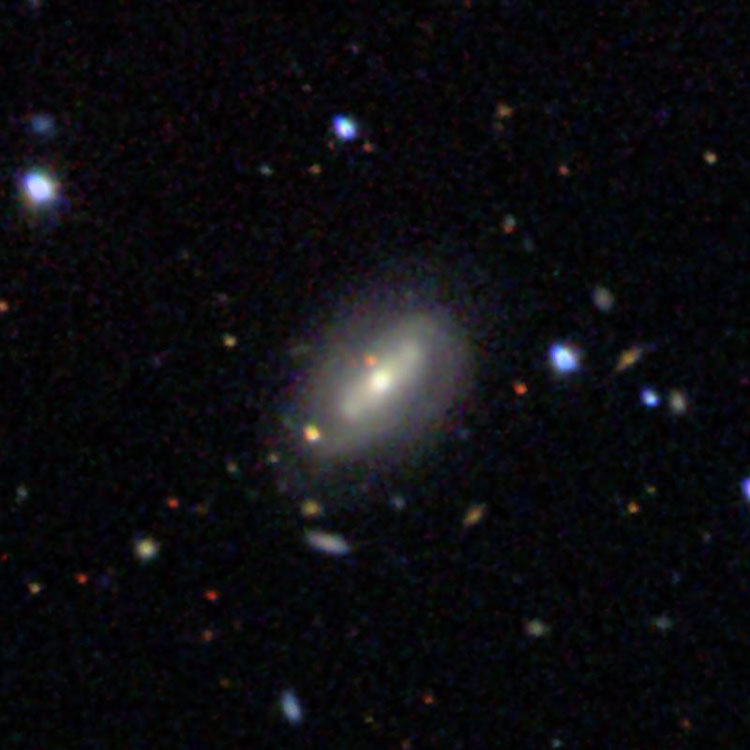 SDSS image of lenticular galaxy IC 1160